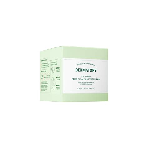 Shop Dermatory Pro Trouble Pore Cleansing Water Pad – La Cosmetique