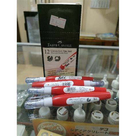 Jual Tip Ex Correction Pen Faber Castell Tipe X Tipe Ex Cair