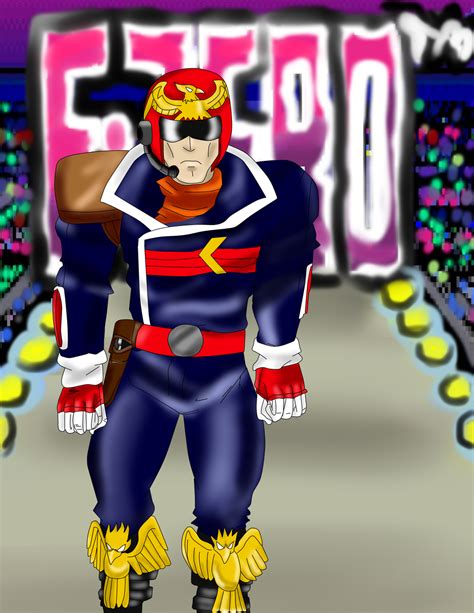 Captain Falcon F Zero By Teamspike On Deviantart