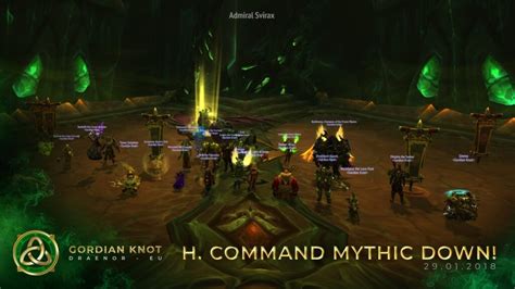 Mythic Antoran High Command Down Gordian Knot WoW Draenor EU Guild