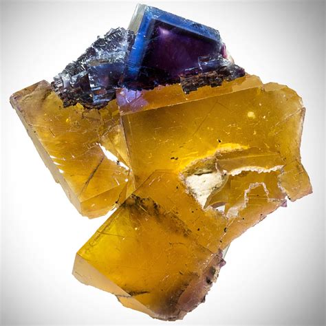 Science And Natural History Fluorite On Fluorite Minerva Mine No 1