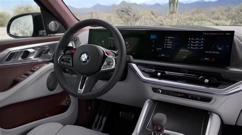 Der Erste BMW XM BMW Live Cockpit Professional Und Head Up Display