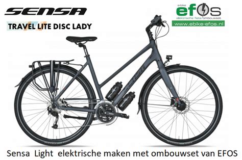 Sensa Light Elektrisch Kg Wh Accu Ebike Efos Ombouwset Om U