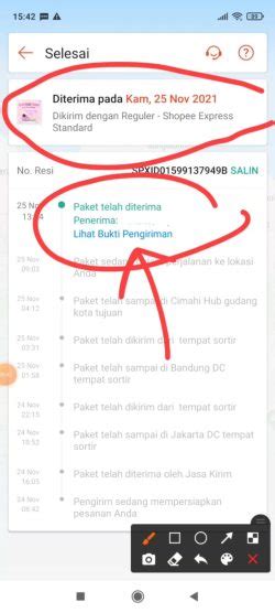 Cara Melihat Nama Kurir Shopee Express Yang Mengirim Paket Shopee Kita