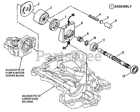 Tuff Torq K50 Tuff Torq Hydrostatic Transaxle Motor Shaft Assembly