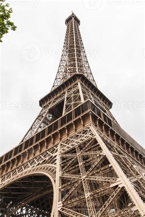 Eiffel Tower Paris close up view 10863140 Stock Photo at Vecteezy