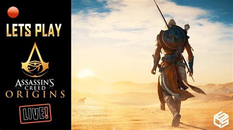 Lets Play Assassins Creed Origins 🎮 Live Gameplay Walkthrough 🚶‍♂️