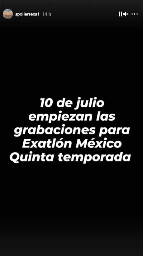 Exatlón México Cuándo Comenzará A Grabarse La Quinta Temporada Infobae