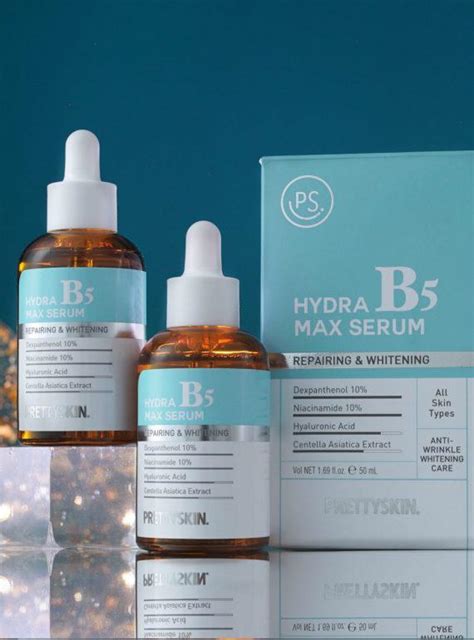 SERUM PHỤC HỒI DƯỠNG TRẮNG B5 PRETTY SKIN HYDRAT B5 MAX SERUM 50ML