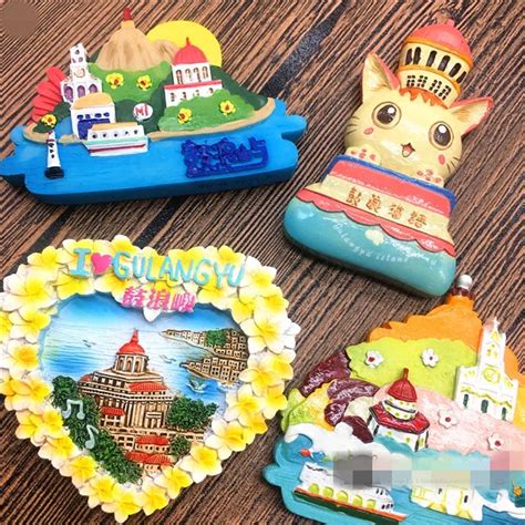 China Xiamen Gulangyu D Fridge Magnets China Tourism Souvenirs