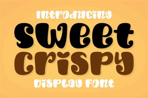 Sweet Crispy Font By Jasm 7ntypes · Creative Fabrica