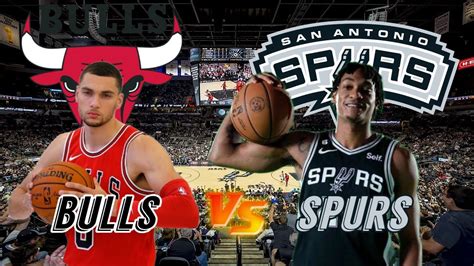 Chicago Bulls Vs San Antonio Spurs Live Play By Play Scoreboard Youtube