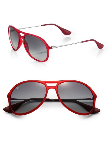 Red Ray Ban Gallo