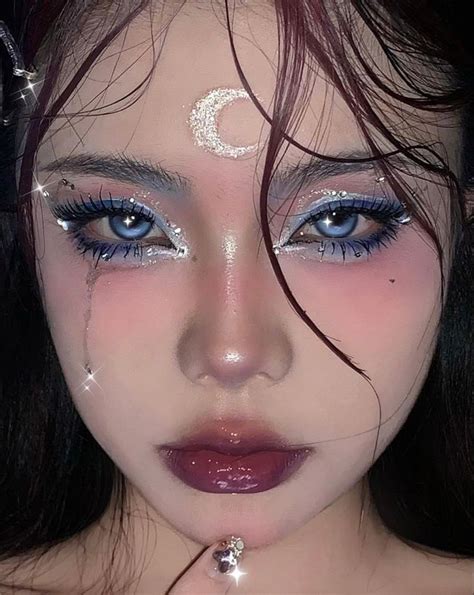 Cute Eye Makeup Face Art Makeup Asian Eye Makeup Edgy Makeup