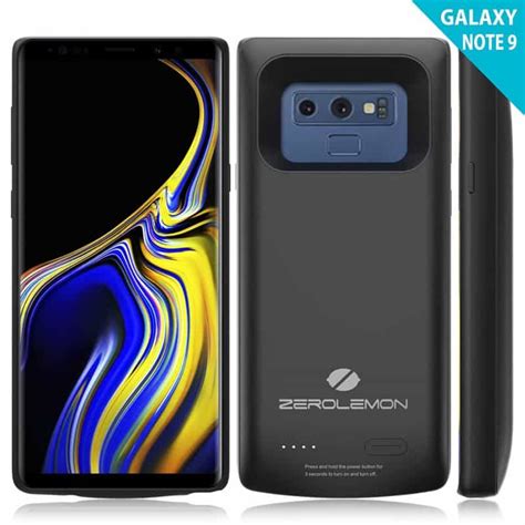 Zerolemon Debuts 5000mah Extended Battery Case For Galaxy Note 9