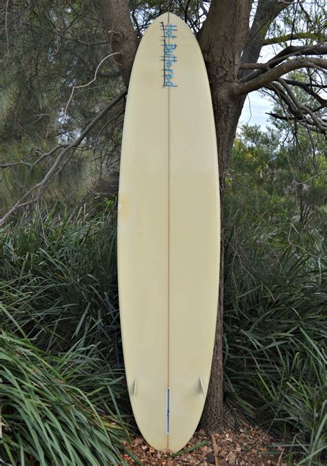 SOLD – 9’2″ McTAVISH Longboard – Fireball model – Manly Beach Longboarder