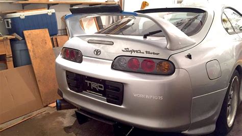 Toyota Supra Mkiv Trd Style Frp Wing Spoiler Ubicaciondepersonas Cdmx