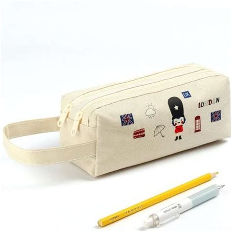 Trousse Casques De Crayon Trousse Scolaire Kawaii Pen Cas Box Papeterie