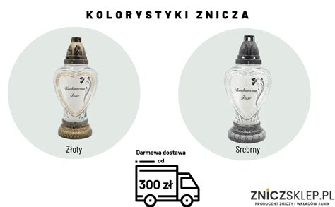 Znicz Serce Kochanemu Tacie Srebro L Srebrny Znicze Znicze Z