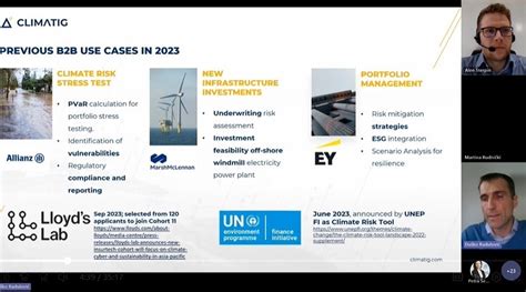 Prezentacija Alata Za Procjenu Klimatskih Rizika Ulaganja Climatig