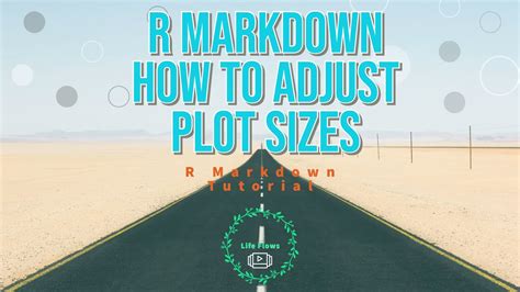 R Markdown Tutorial Plots And Options To Control Plot Size Youtube