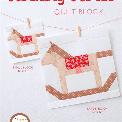 PDF Christmas Quilt Pattern Teddybear Quilt Pattern Etsy