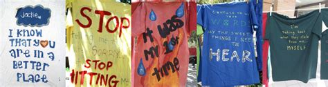 The Clothesline Project | CARE: Campus Advocacy Resources, and Education