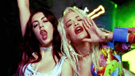 Charli XCX Rita Ora As Sexy Bandits In Doing It Music Video YouTube