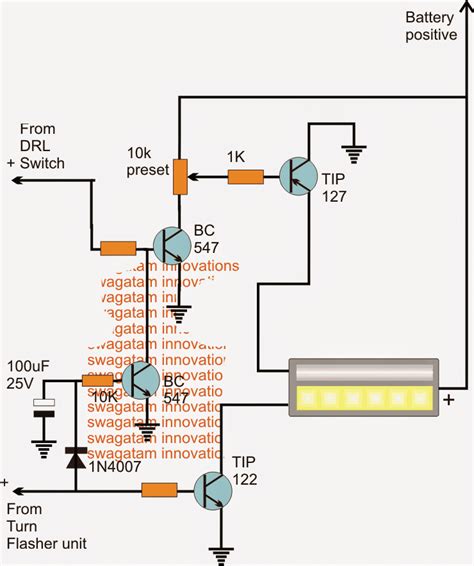 Drl Controller Circuit Diagram Wiring Flow Line