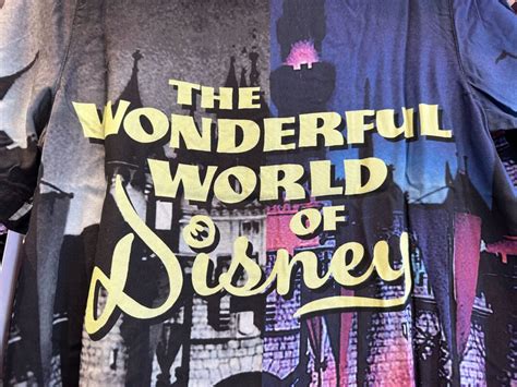 Walt Disneys Wonderful World Of Color Disney Merchandise Collection