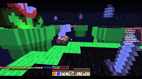 Minecraft Skywars bölüm 4 gel laa ölümü tat D YouTube