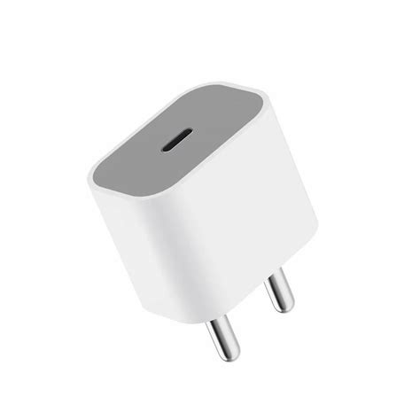 White Current A Apple Iphone Watt Charger Original Pd Dock Abs