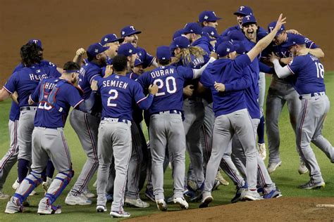 Texas Rangers Win World Series For First Time In Franchise History