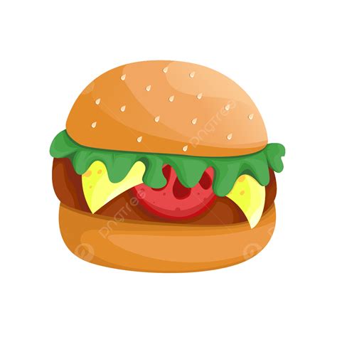 Gambar Desain Burger Mini Yang Lezat Burger Makanan Cepat Saji Makanan Png Dan Vektor Dengan