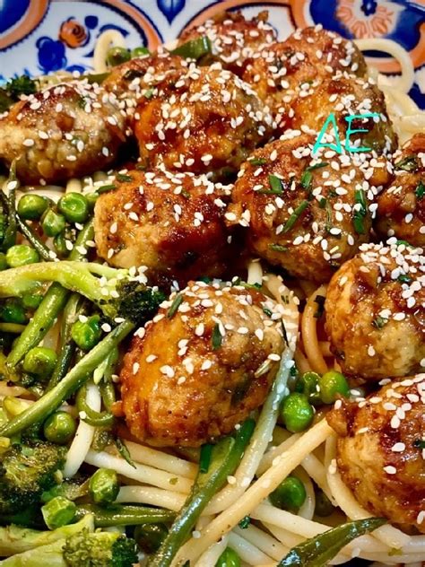 Honey Sriracha Chicken Meatballs Your Recipe Blog