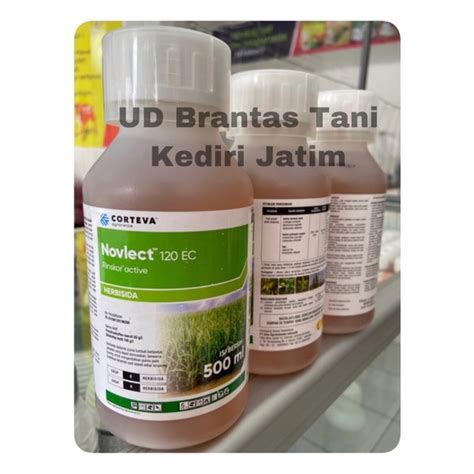 Jual Herbisida Padi Novlect Ec By Corteva Ml Shopee Indonesia