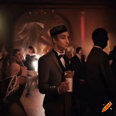 Modern Depiction Of Jay Gatsby S Party From The Great Gatsby With