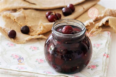 Ciliegie Sotto Spirito Ricetta Facile E Veloce Da Conservare