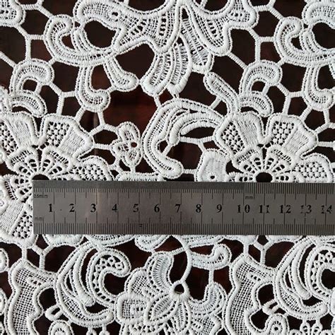 China Custom Heavy Water Soluble Lace Fabric Manufacturers Suppliers