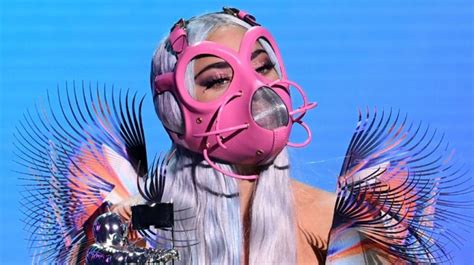 Lady Gagas Face Masks Were The Boldest Fashion Statement At The Vmas