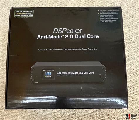 DSPeaker ANTI MODE 2 0 Dual Core Room DSP DAC Preamp Barely Used