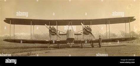 Vickers Fb27 Vimy Third Prototype B9954 Stock Photo Alamy