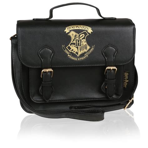 Harry Potter Hogwarts Torba Na Rami Damska Czarna Harry Potter