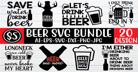 Beer Svg Bundle Bundle · Creative Fabrica