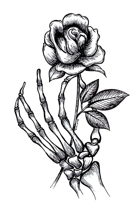 Rosa Tattoo Dibujo Tatuajes Creativos Tatuaje Tiki Dibujos