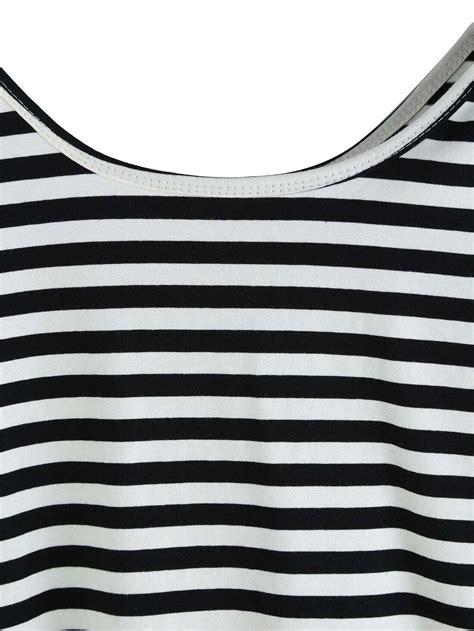 Long Sleeve Striped T Shirtfor Women Romwe