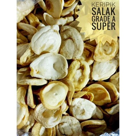 Jual Kripik Salak 100gram Keripik Buah Keripik Buah Salak Shopee