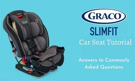 How To Install Graco Slimfit 3 In 1 Car Seat Forward Facing