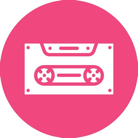 Cassette Vector Icon Design Illustration 33868496 Vector Art At Vecteezy