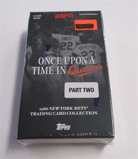 Topps X ESPN 2021 Once Upon A Time In Queens Part Two Sealed Box 10